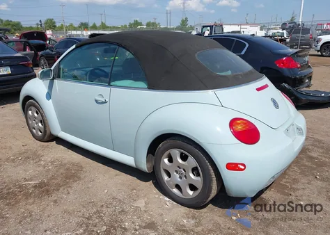 2003 Volkswagen New Beetle Gls from USA, damaged, VIN 3VWCK21Y23M330700